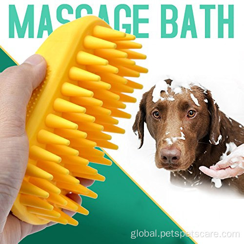  silicone Pet Grooming Tool Supplies Grooming Brush Factory